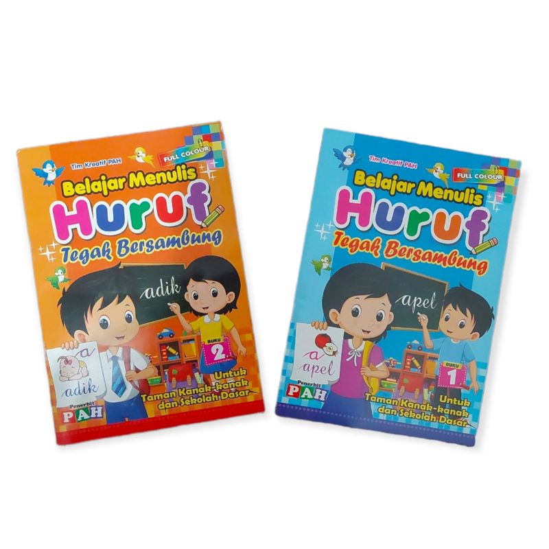 Jual Buku Untuk Anak TK Dan SD Buku Belajar Menulis Huruf Tegak ...