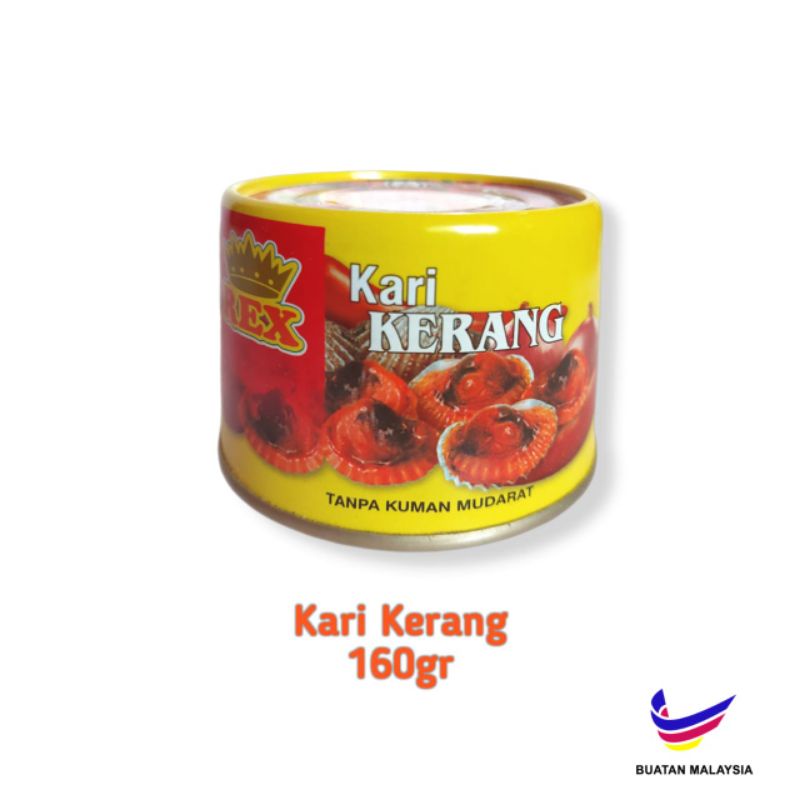 Jual REX Sotong & Kerang Kemasan Kaleng - HALAL - Made in Malaysia ...