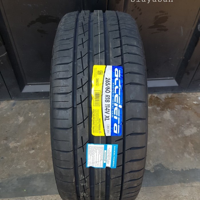 Jual Ban Mobil Ukuran 265/60 R18 ACCELERA IOTA ST68 Untuk Fortuner ...