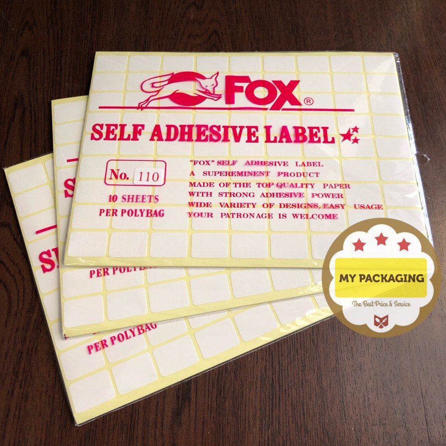 Jual Label Nama PUTIH 110 ( 16 X 22 mm ) | Shopee Indonesia