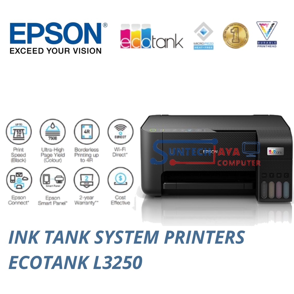 Jual Printer Epson L3250 All in One Printer Wireless | Shopee Indonesia