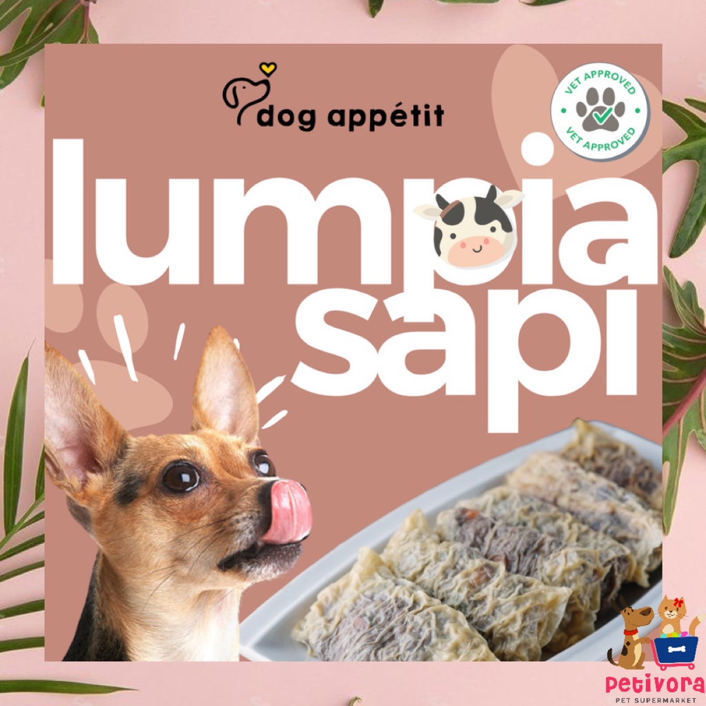 Jual DOG APPETIT BEEF BEANCURD SPRING ROLL Lumpia Sapi Snack Cemilan ...