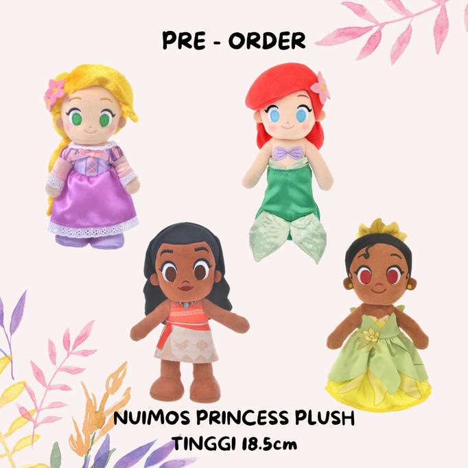 Jual Nuimos Princess Belle Aurora Jasmine Snow White Ariel Rapunzel 