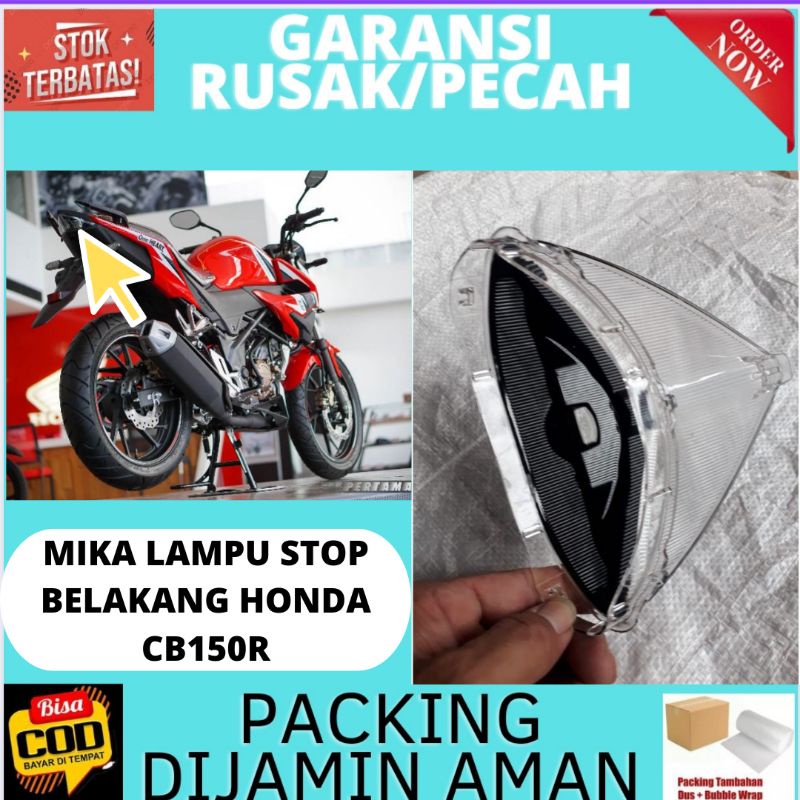 Jual Mika Kaca Lampu Stop Stoplamp Lamp Belakang Honda Cb150r Cb 150r