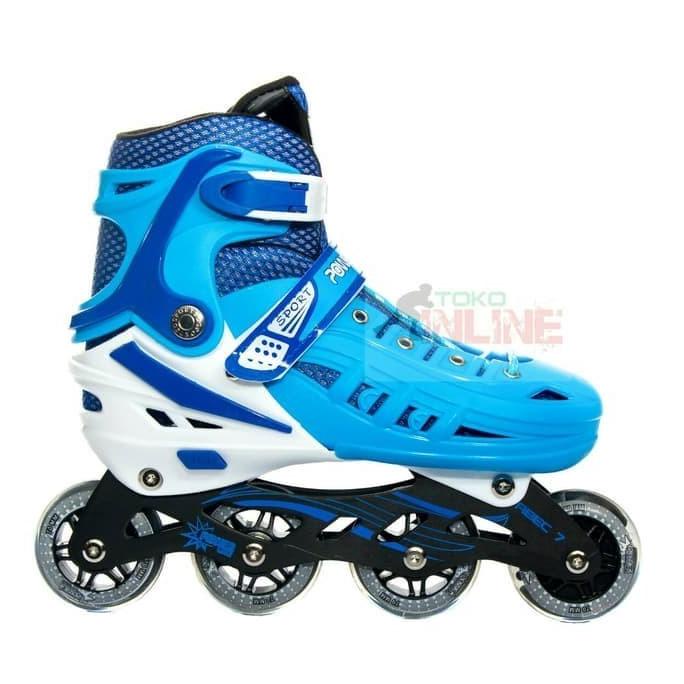 Jual Sepatu Roda Power Line Hb22 ( Biru ) | Shopee Indonesia