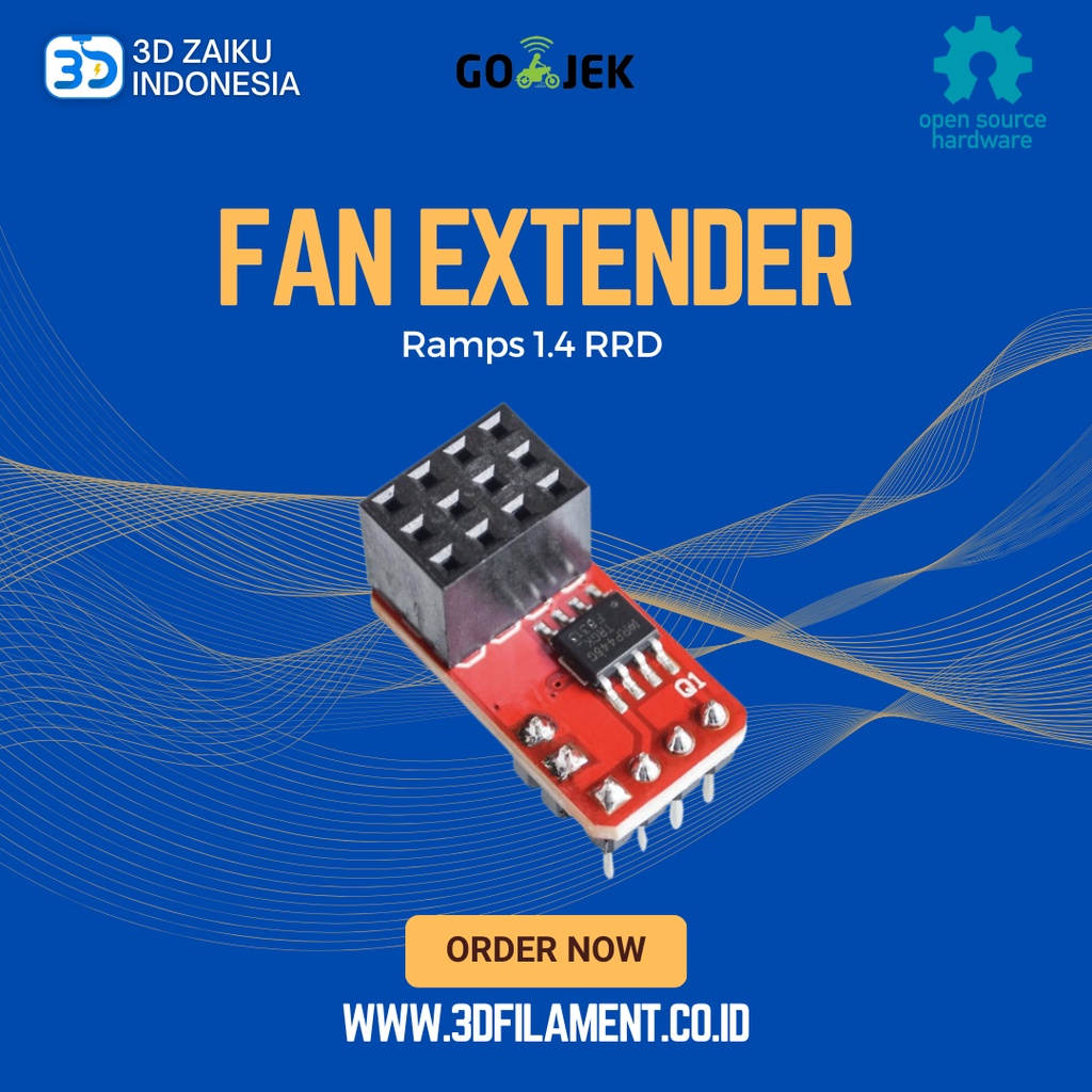 Jual Reprap Ramps 1.4 RRD Fan Extender Shopee Indonesia