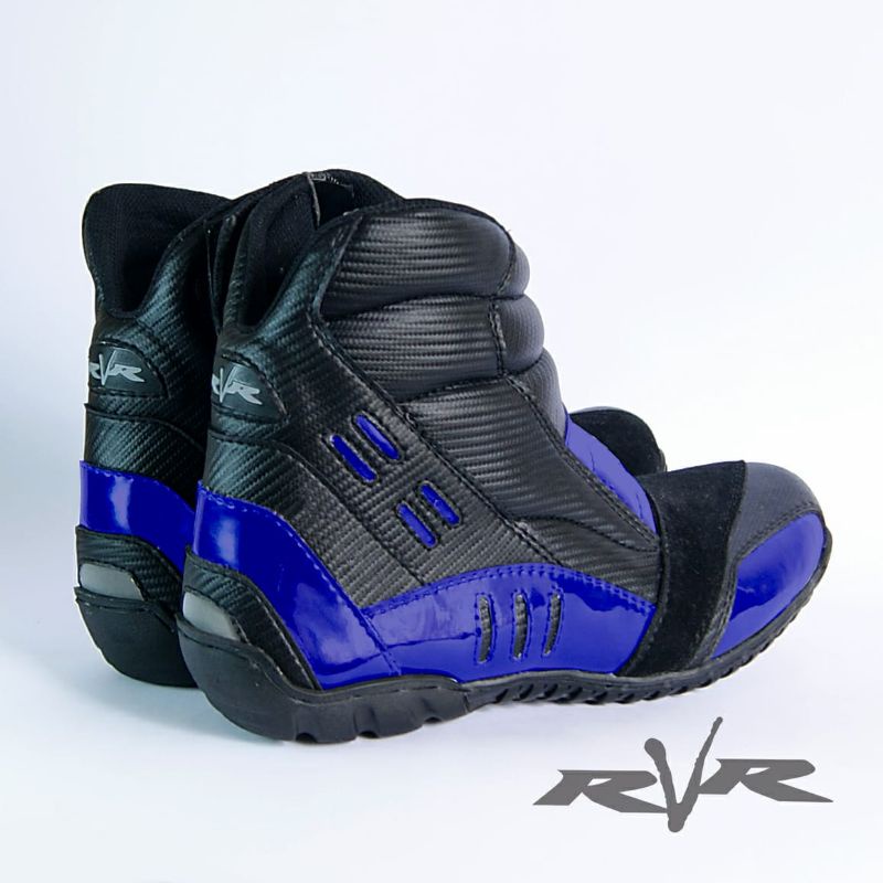 Jual sepatu touring motor RVR rush original | Shopee Indonesia
