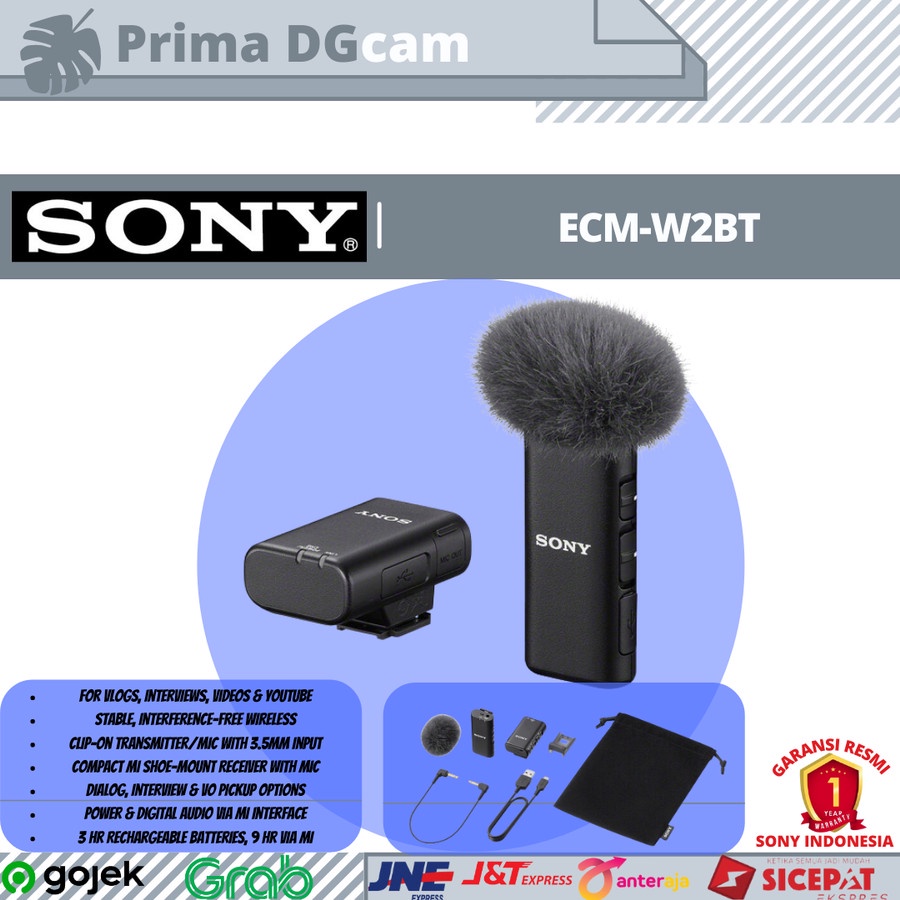 Jual Sony ECM-W2BT Wireless Microphone | Shopee Indonesia