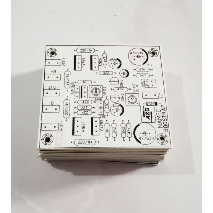 Jual PCB POWER Amplifier NAMEC BooStrap mono Fiber | Shopee Indonesia