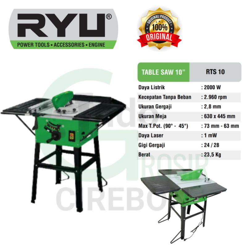 Table saw deals ryu rts 10