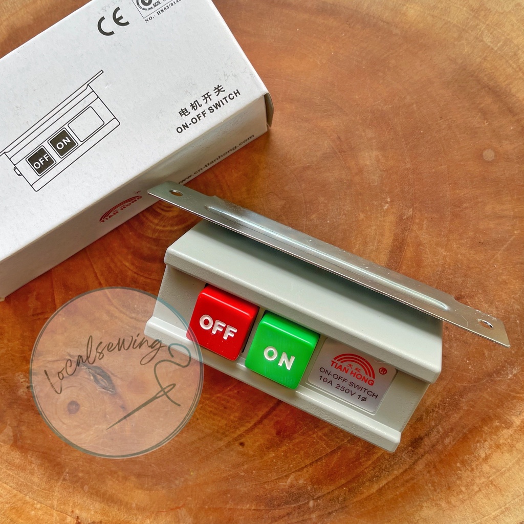 Jual Tian Hong Saklar Switch ON OFF Dinamo Mesin Jahit Industri ...