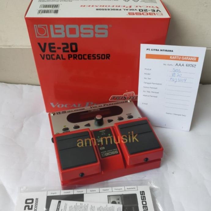 Jual Boss Ve 20 Ve20 Vocal Effect Processor Shopee Indonesia