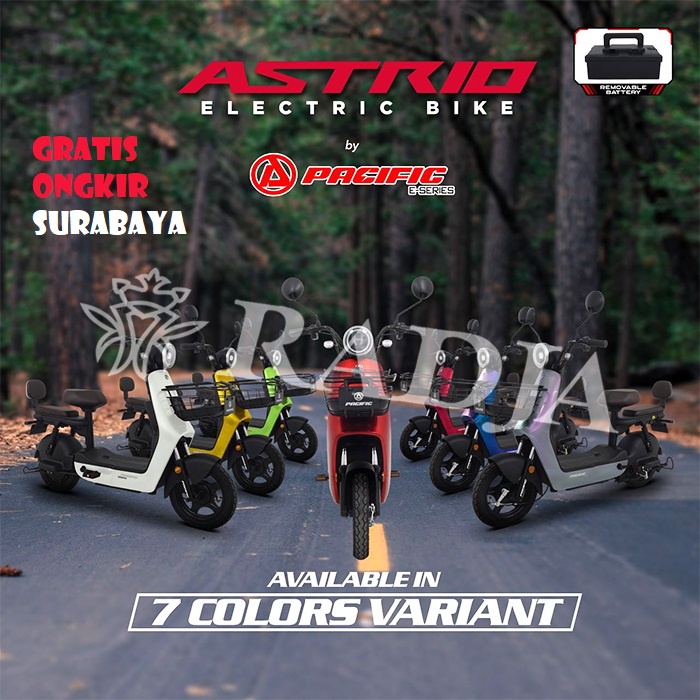 Jual Pacific Astrio Exotic Sepeda Listrik Electric Bike Motor Listrik ...