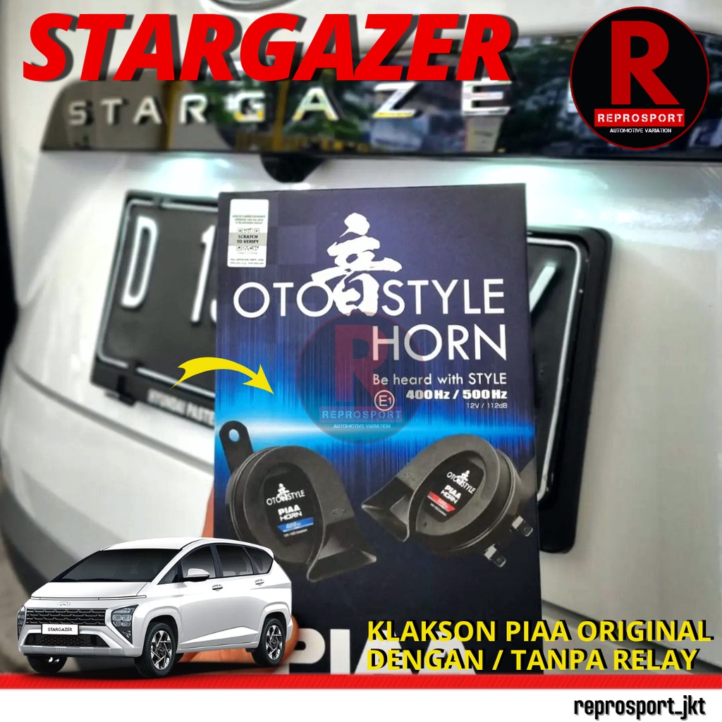 Jual STARGAZER KLAKSON PIAA ORIGINAL TANPA / DENGAN RELAY Shopee