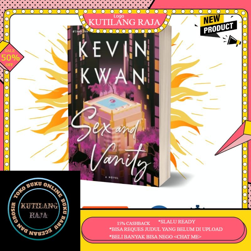 Jual Buku Sex And Vanity Kevin Kwan English Shopee Indonesia 7418