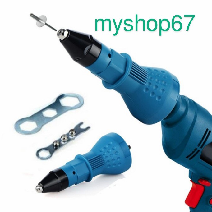 Jual Alat Rivet Tang Riveet Ripet Sambung Konverter Bor River Gun ...