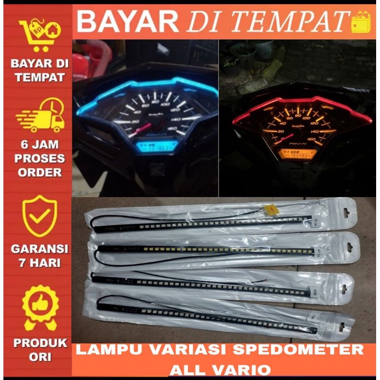 Jual Lampu Runing Speedometer / Lampu Variasi Spedometer Vario LED 125