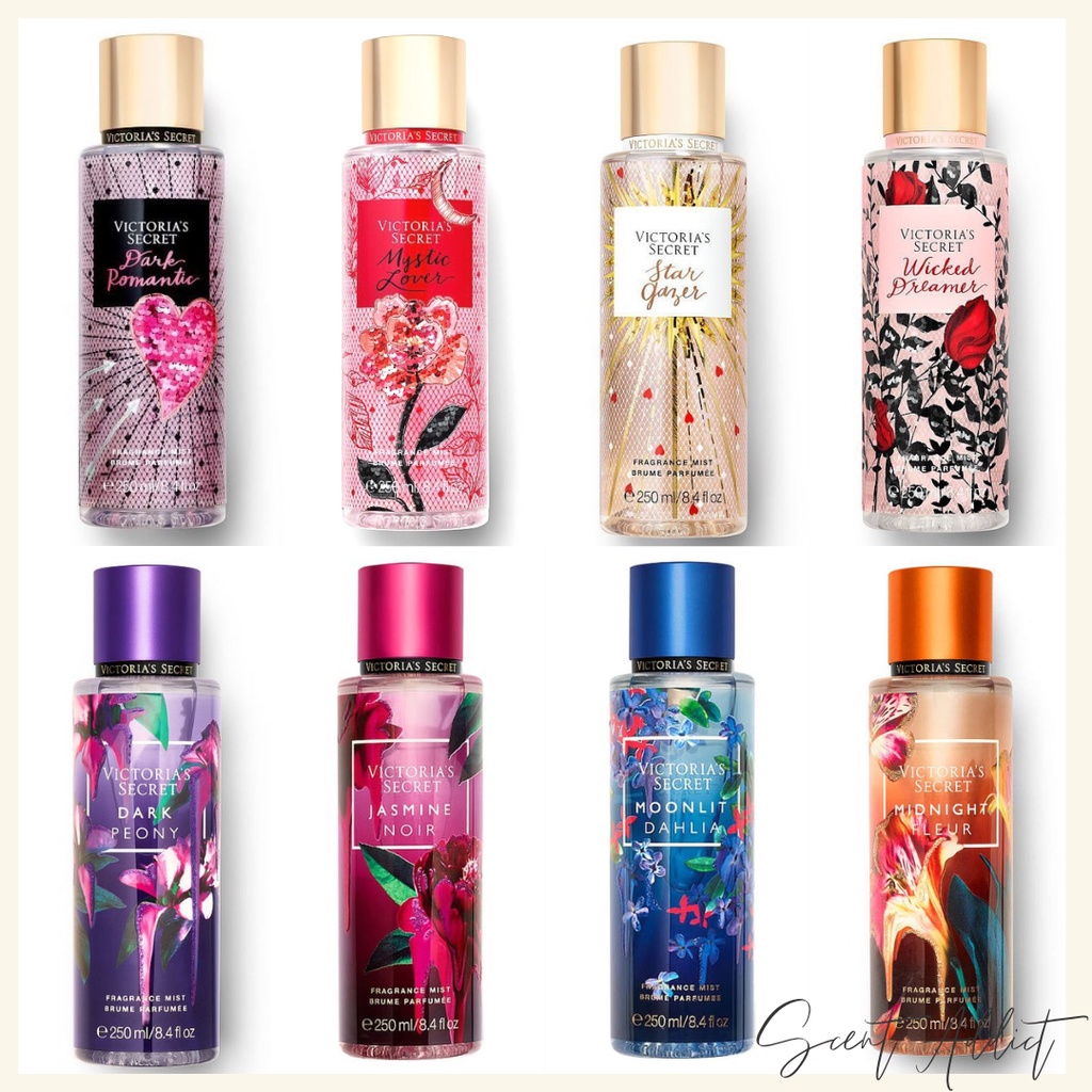 Jual Parfum Body Mist Victoria Secret Romantic And Midnight Series 250ml Shopee Indonesia 