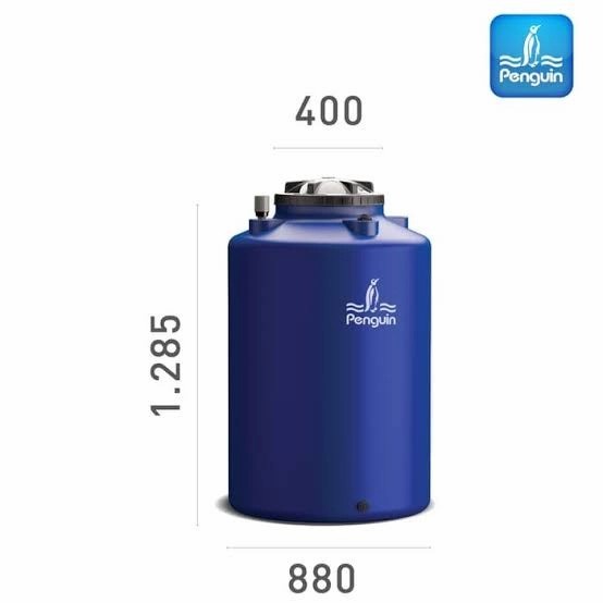 Jual Toren Air Toren Air/Tangki Air Tandon Pinguin Tb 70 Isi 650 Liter ...