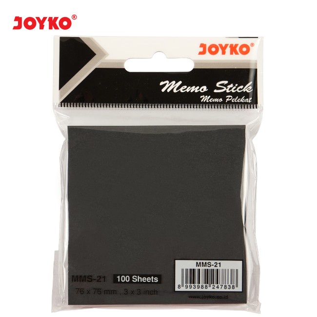 Jual MEMO STICK / STICKY NOTE HITAM JOYKO | Shopee Indonesia
