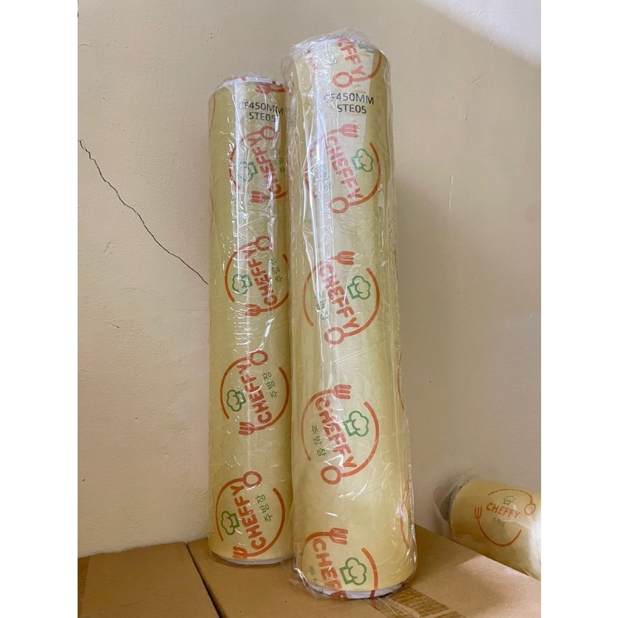 Jual Plastik Wrapping Cheffy 40x250m Plastic Wrap Makanan 40cm x 250 ...