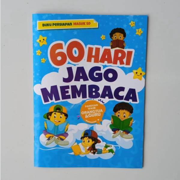 Jual Murah Buku Anak Paud TK 60 Hari Jago Membaca - Belajar Baca Sandro ...