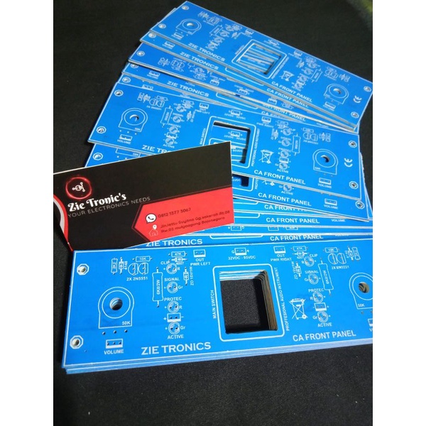 Jual PCB FRONT PANEL CA SERIES CA5 CA10 CA20 CA30 BAHAN FIBER JARAK