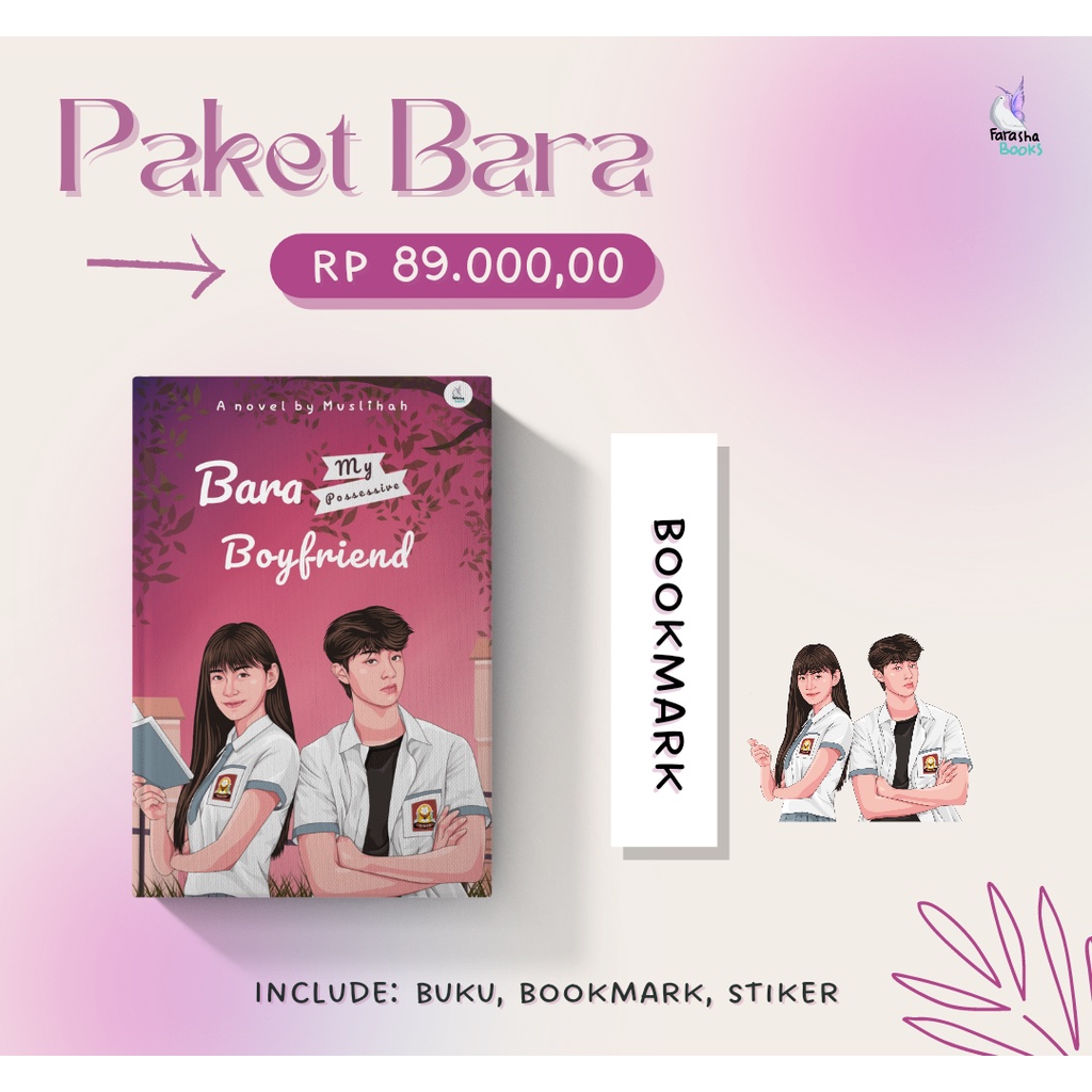 Jual Novel Bara My Possessive Boyfriend Muslihah Bonus Shopee