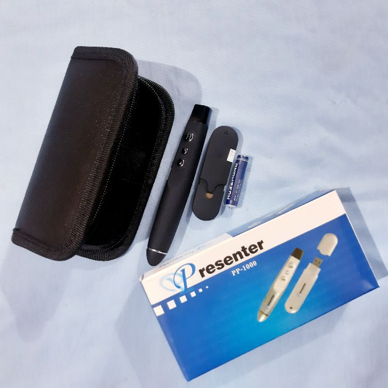 Jual POINTER LASER PRESENTER, WIRELESS LASER POINTER PRESENTER PP 1000 ...