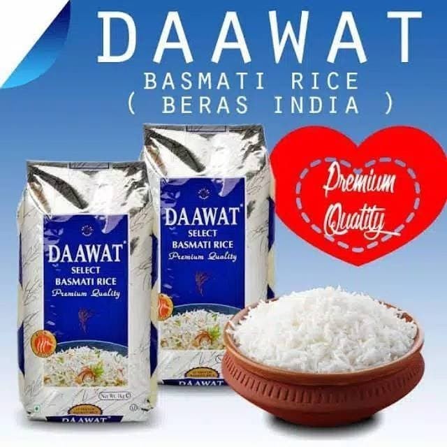 Jual Dawat Basmati Rice 1 Kg | Shopee Indonesia