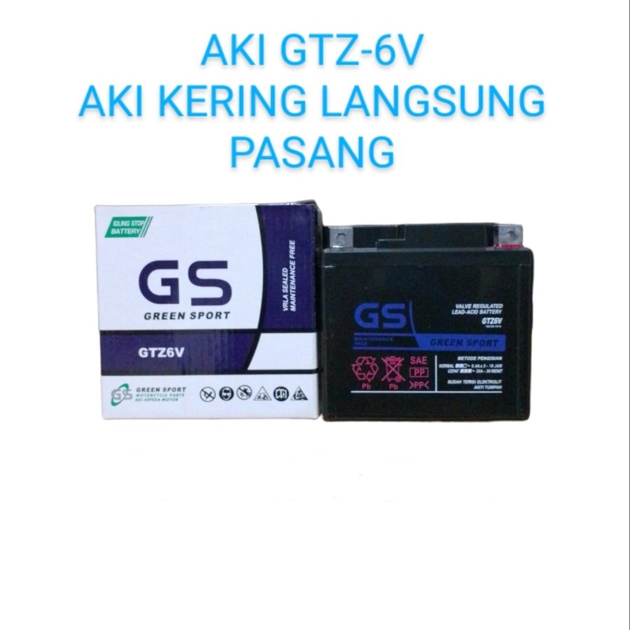 Jual Aki Accu Motor 12V 12 Volt 5Ah GS GTZ-6V Vario 125 Vario 150 PCX