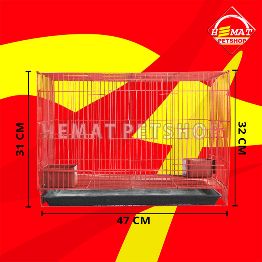 Jual Kandang Hewan Kelinci Besi lipat premium Rabbit Cage | Shopee ...