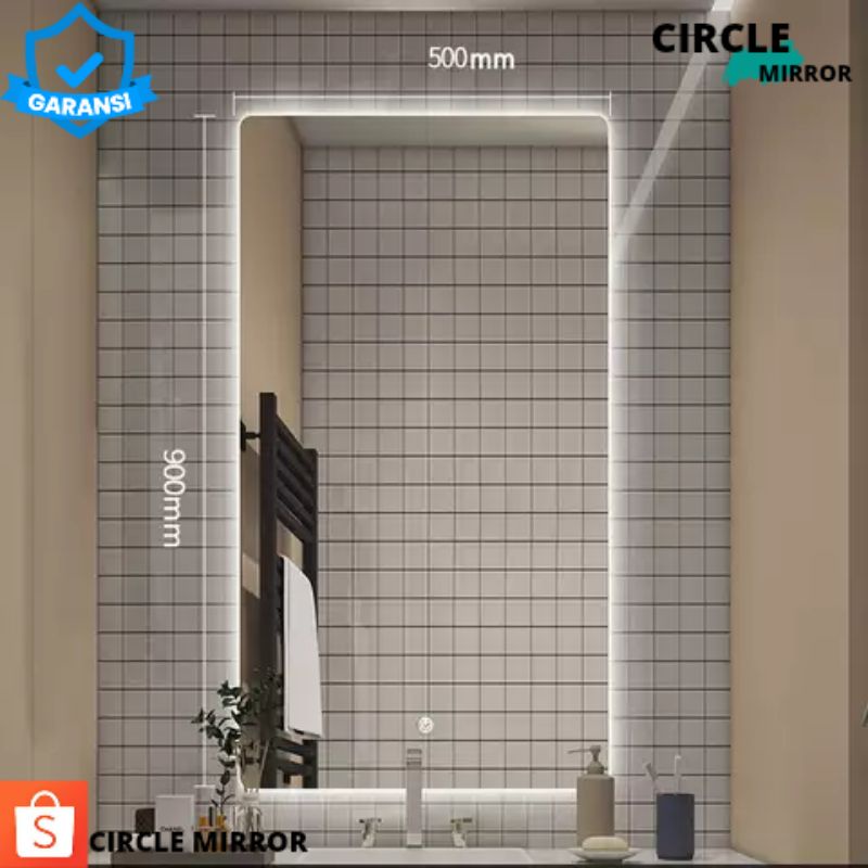 Jual Cermin Led Kamar Mandi Touchscreen | Shopee Indonesia