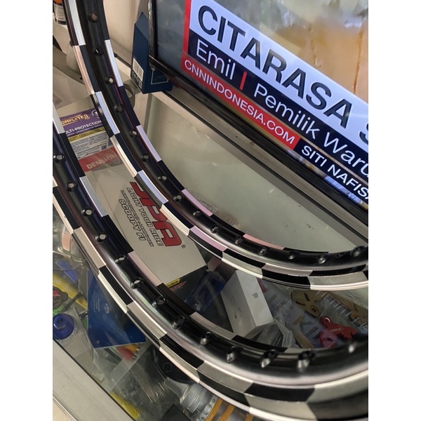 Jual velg 17 140 akron rossi hitam catur not spain fullset | Shopee ...