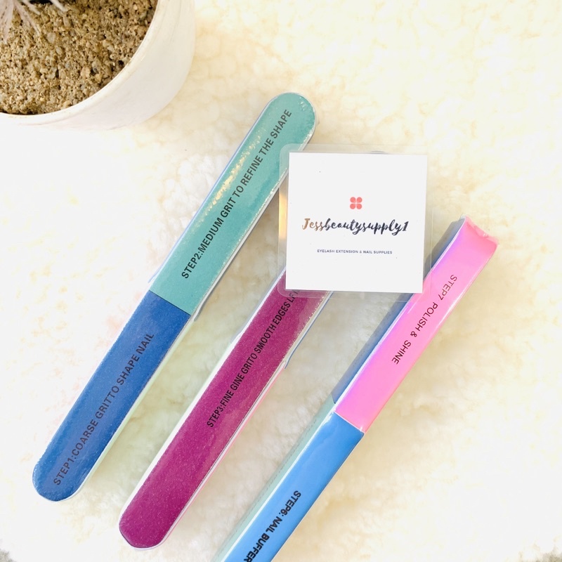 Jual BUFFER 7 STEPS / NAIL ART AMPLAS KUKU / Pengikir Kuku Manicure