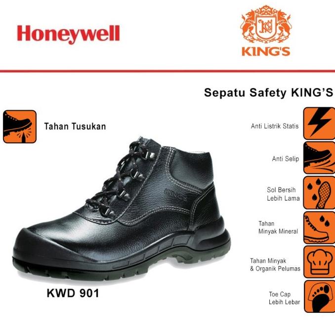 Jual Sepatu Safety Kings Safety Shoes Original KWD901 Shopee Indonesia