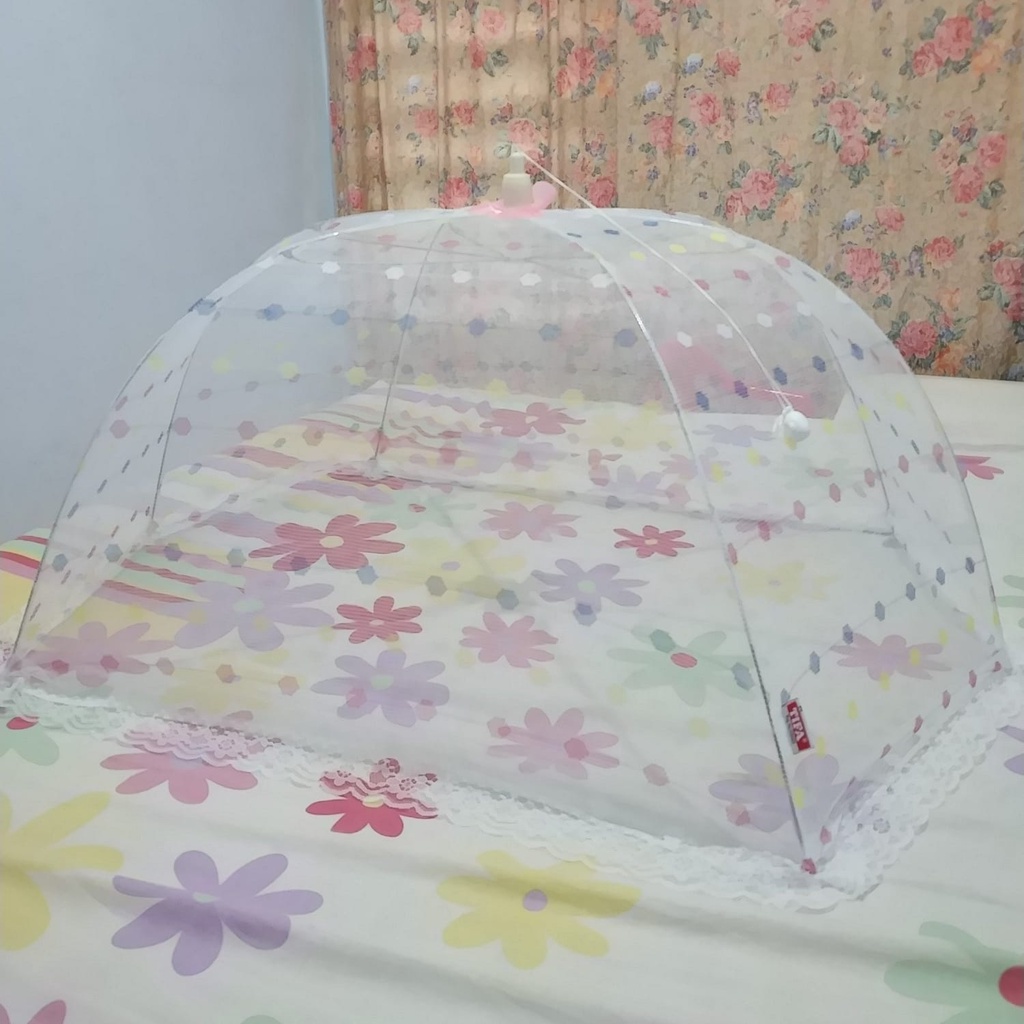 Jual Kojong Kelambu Bayi Anti Nyamuk Model Lipat Tudung Baby | Shopee ...