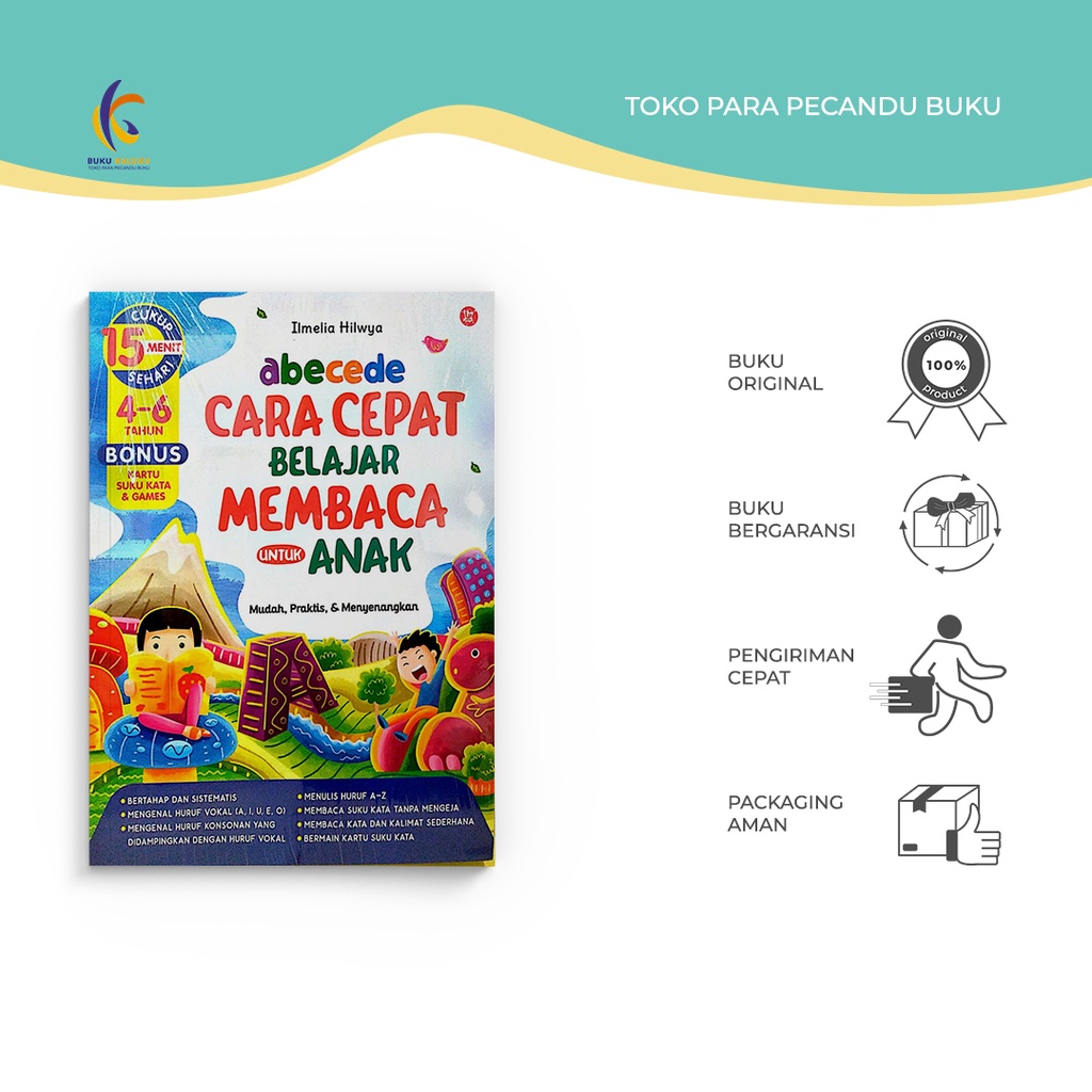 Jual Buku Abecede Cara Cepat Belajar Membaca Untuk Anak | Shopee Indonesia
