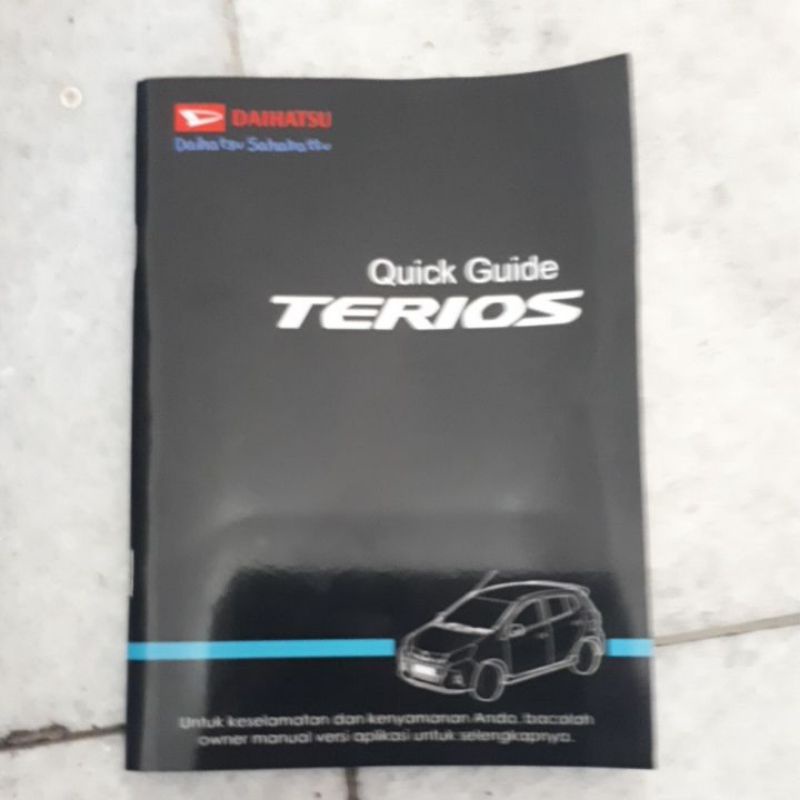 Jual BUKU MANUAL PANDUAN PEDOMAN MOBIL DAIHATSU TERIOS NEW | Shopee ...