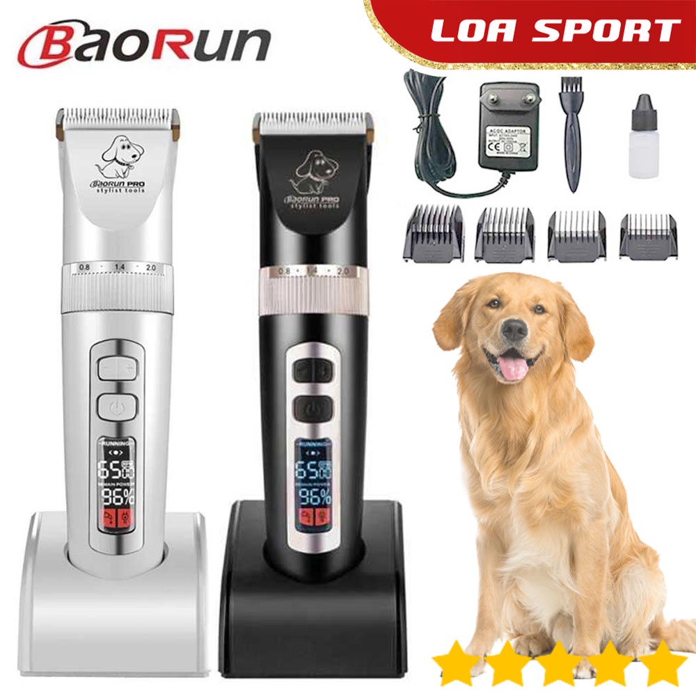 Jual Mesin Alat Cukur Bulu Hewan Anjing BAORUN PRO P9 Electric Pet ...