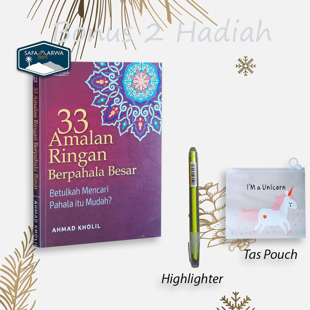 Jual BUKU-33 AMALAN RINGAN BERPAHALA BESAR | Shopee Indonesia