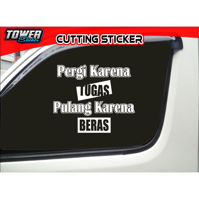 Jual Sticker Cutting Kaca Samping Mobil Pick Up, Grandmax Sticker Kata ...