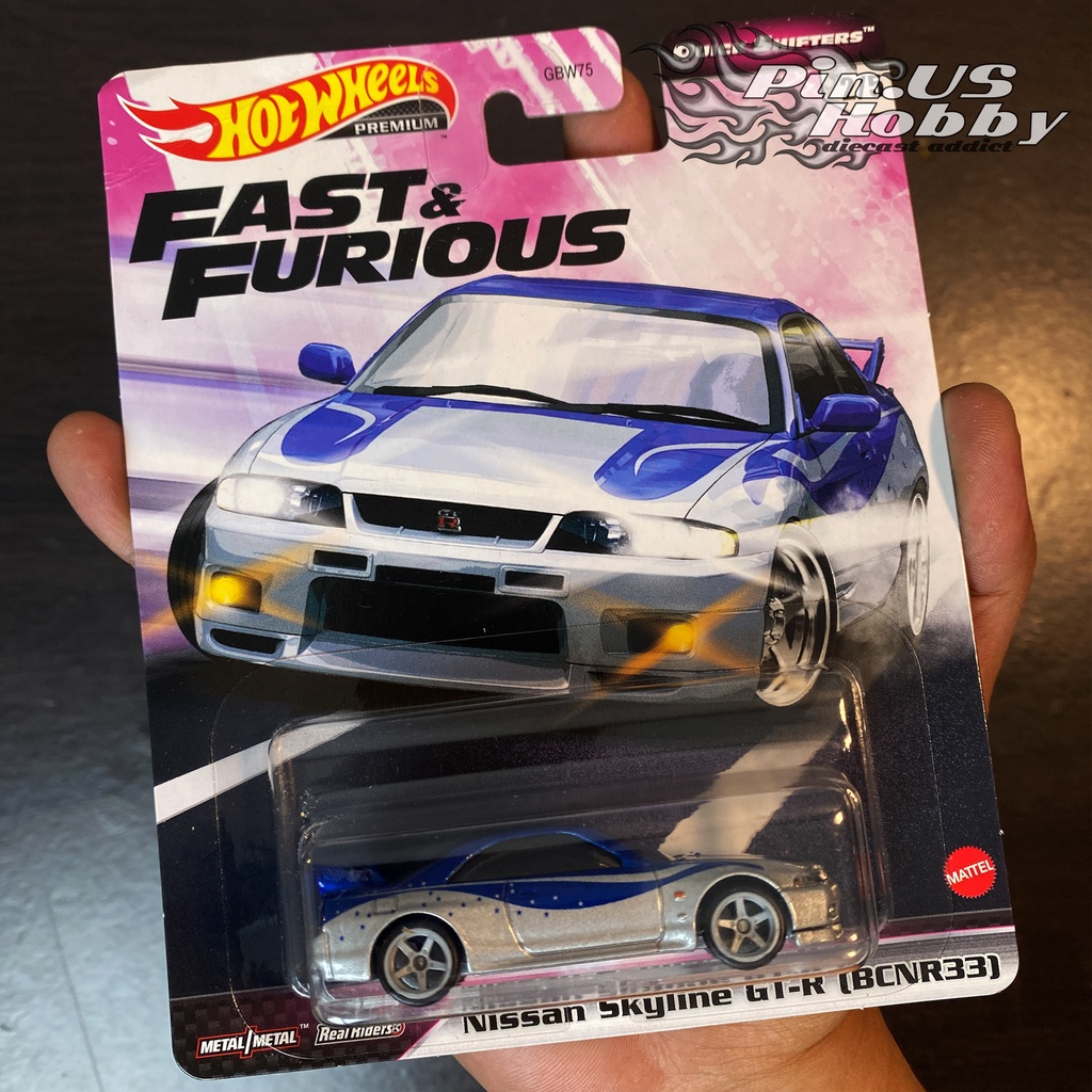 Jual HOT WHEELS NISSAN SKYLINE GTR BCNR33 FAST & FURIOUS QUICK