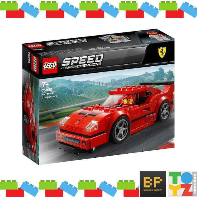 Jual Lego Speed Champions 75890 Ferrari F40 Competizione | Shopee Indonesia