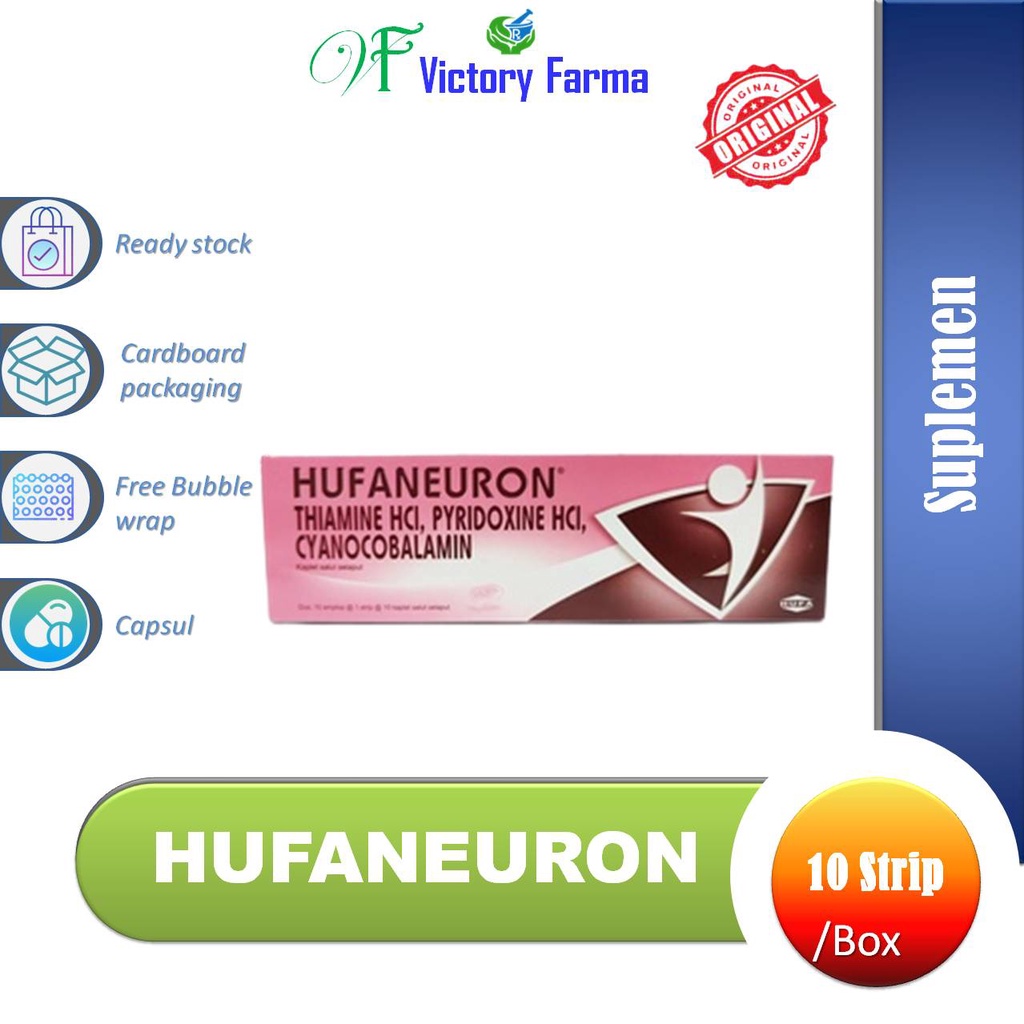 Jual Hufaneuron Box @ 10 Strip/ Multivitamin | Shopee Indonesia