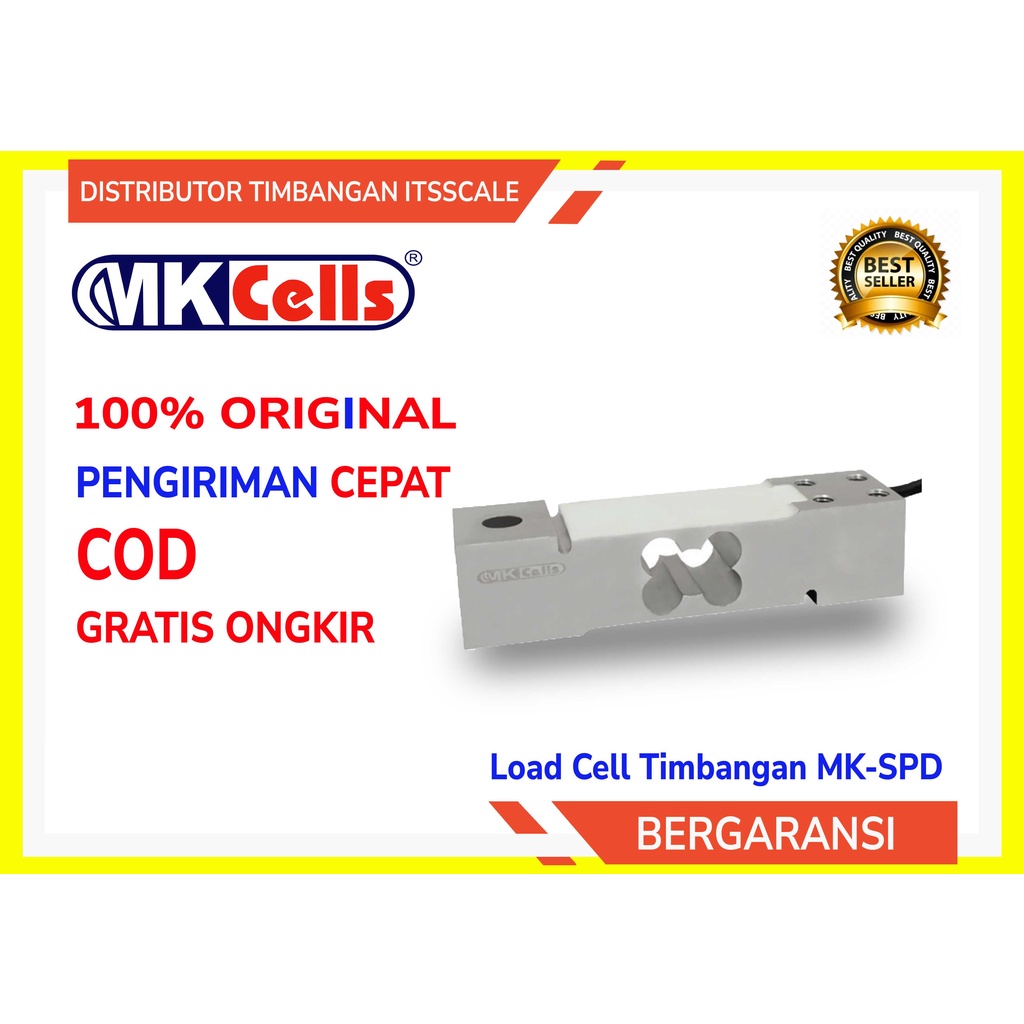 Jual Load Cell Timbangan MK Cell MK-SPD / Load Cell Kap. 60kg-200kg ...