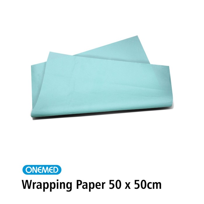 Jual Wrapping Paper 50x50cm OneMed | Shopee Indonesia