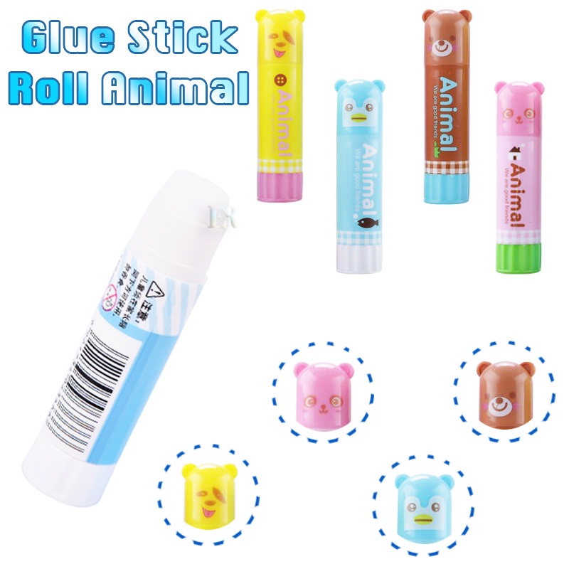 Jual LNR Shop 360º Dapat Diputar Glue Lem Stick Roll Motif Hewan Yang ...