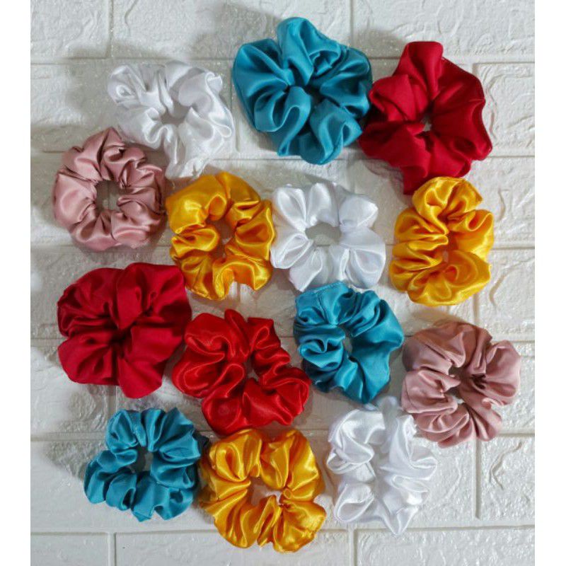 Jual Bando Scrunchie Lusinan Bando Nagita Viral 12pcs Shopee Indonesia 