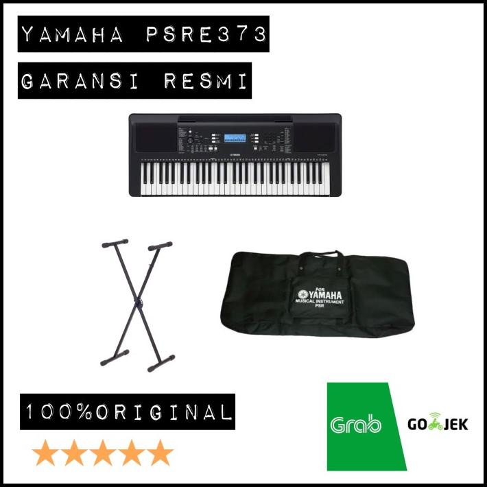 Jual Yamaha Psre373 Psr-E373 Psr E 373 Paket Keyboard | Shopee Indonesia